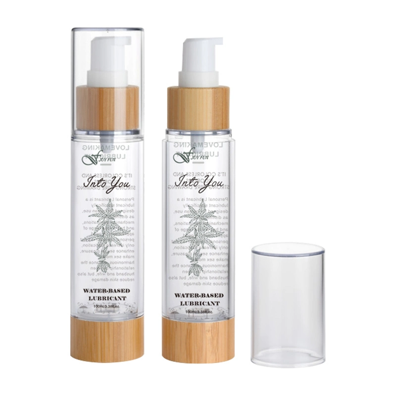 Óleo lubrificante OEM Lubrificante Seda sexual Lubrificante à base de água Toque em lubrificantes para sexo com sabor a fruta de 100 ml à base de água