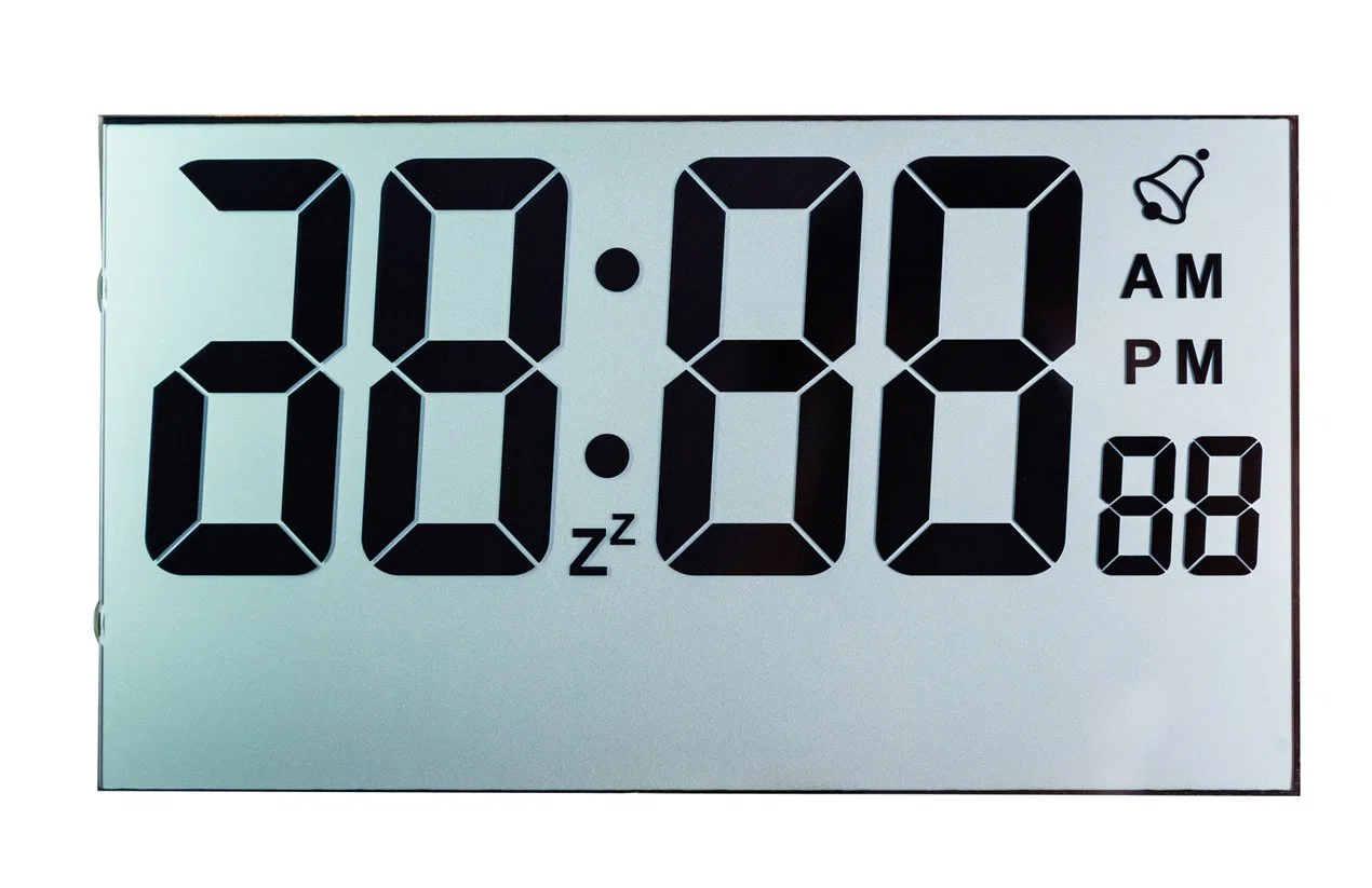 OEM Manufactory Custom Alarm Clock Display Stn Segment LCD Display Panel