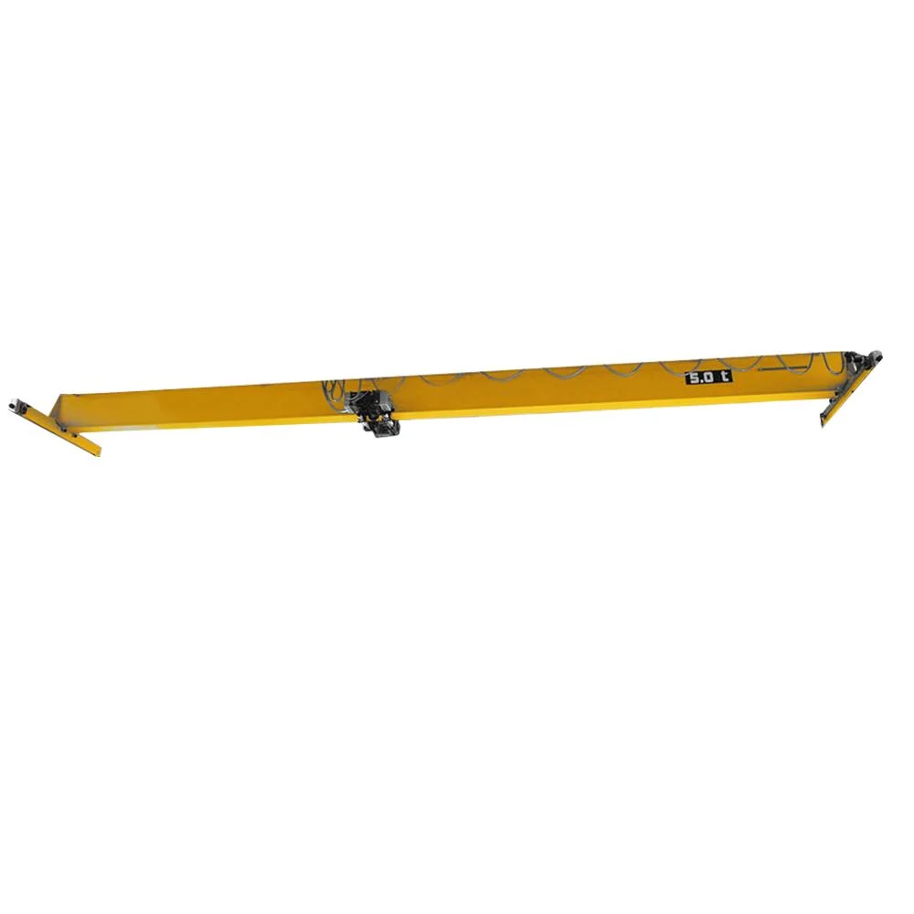 Dy Ld Lh Qd 1 2 3 5 10 12 16 20ton Euro Single Double Beam Overhead Bridge Crane Hanging Manufacturer