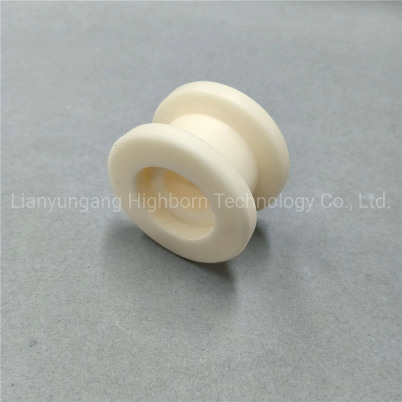 Textile Equipment Wear Resistance High Purity 99% Al2O3 Alumina Ceramic Wire Guide Roller