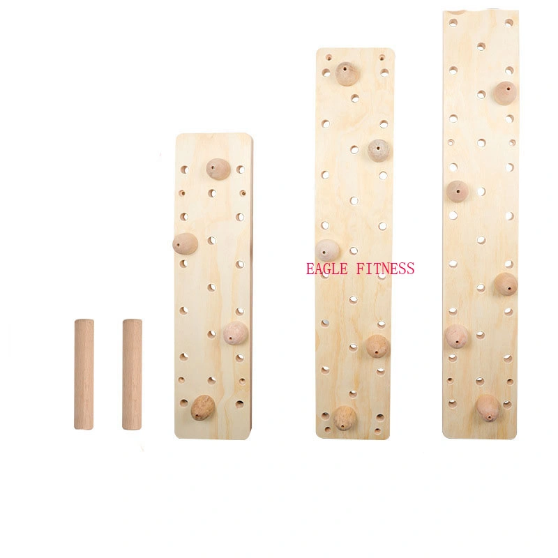 Wholesale/Supplier Wall Mounted Fitness Wooden Climbing Peg Board Cross Training Exercise Equipment