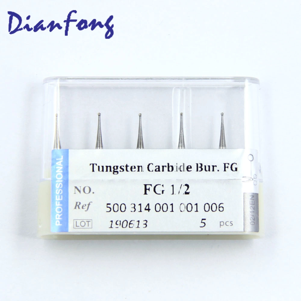 Fg1/2 Ce ISO High Speed Round Dentist Bur ISO 500 314 001 001 006