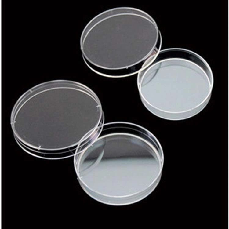 Herstellung Preis steril 90mm Labor Einweg medizinische Kunststoff-Glas Petri Schale