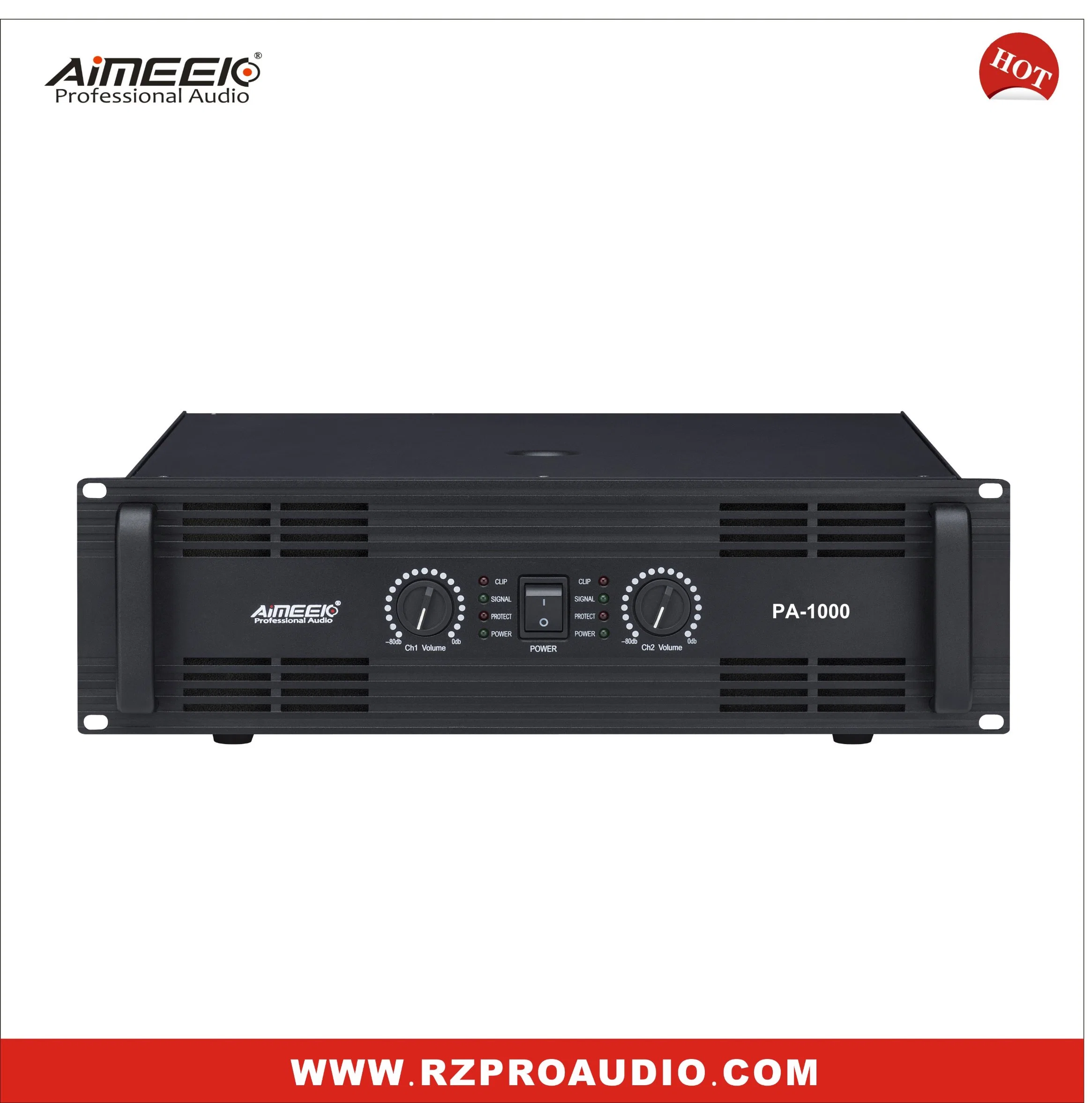 High quality/High cost performance  Fan Noiselessness Home Audio 4000W Power Amplifier 2 Channel Audio