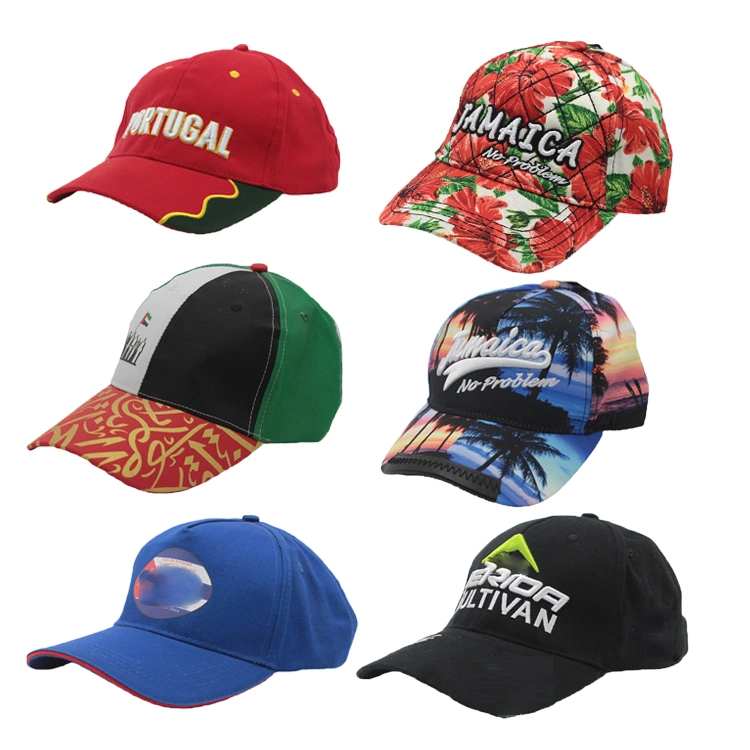 بيع بالجملة تذكارات سياحية هدية غسل قبعة البيسبول شعار مخصص البيسبول الغطاء