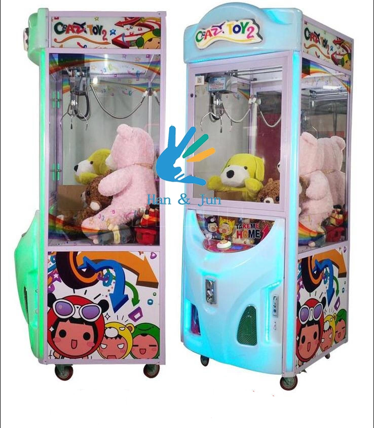 The Crazy Toy 2 Candy Claw Game Machine