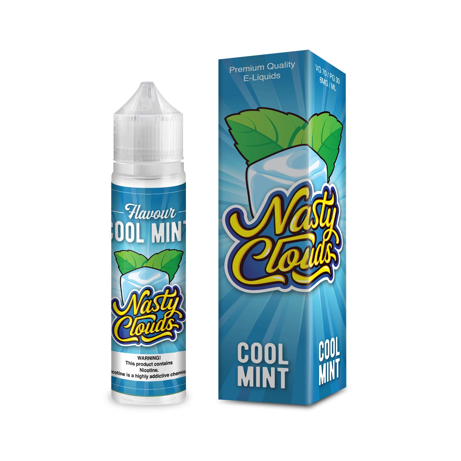 USA Nasty Clouds 3mg 6mg E-Juice E Liquid with Amazing Taste