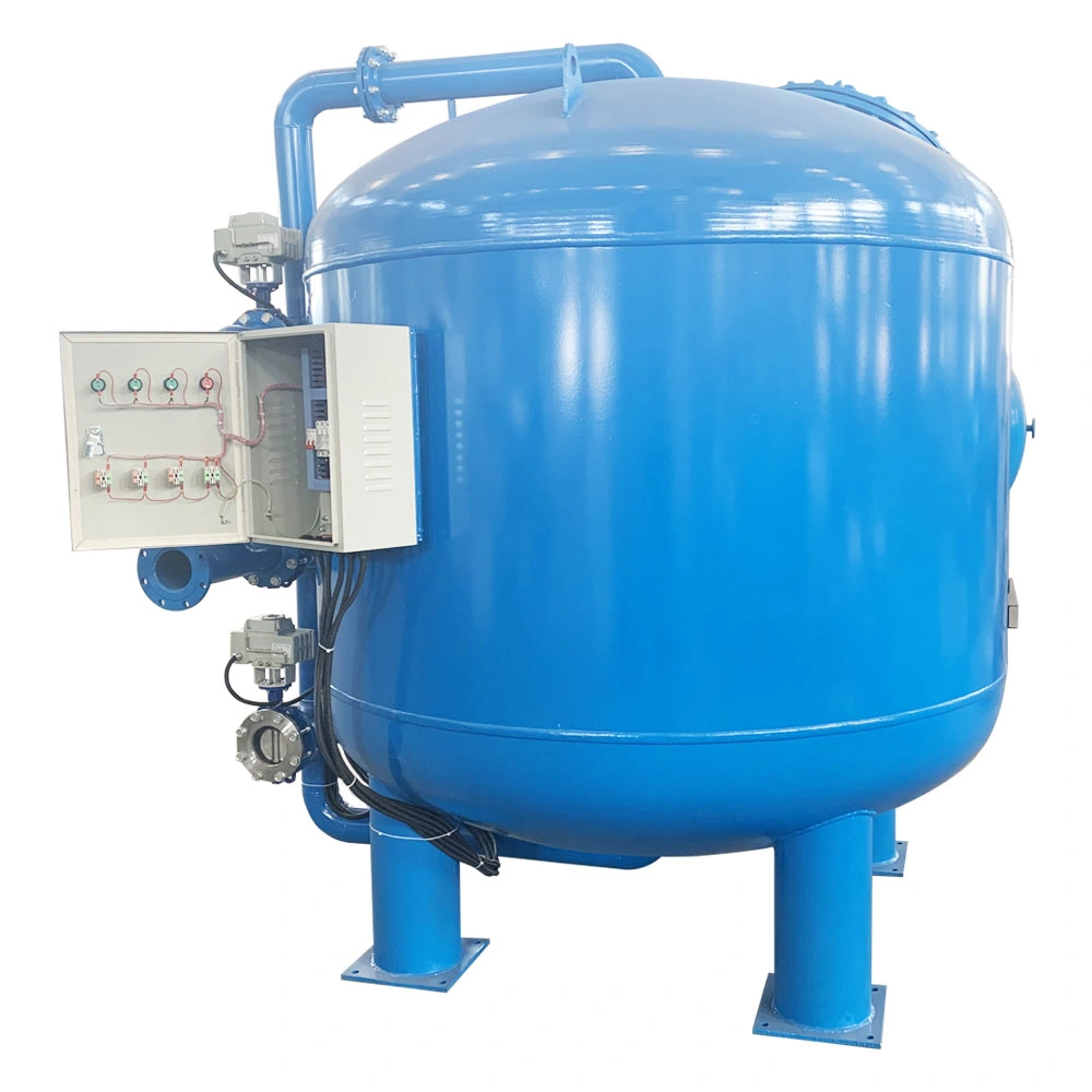 Automatic Backwash 60m3/Hr Carbon Filter to Remove Organic Compounds and Free Chlorine