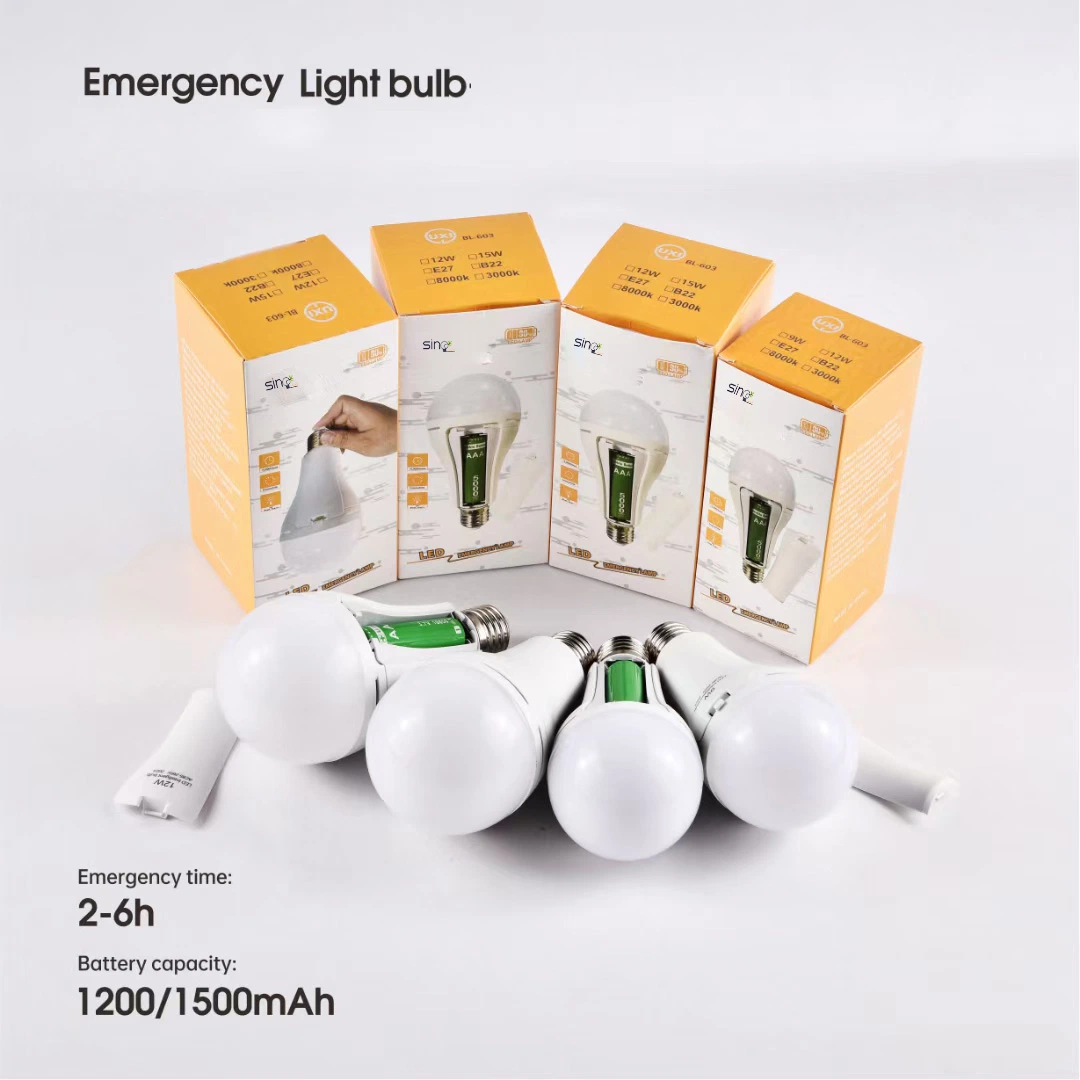 Batterie lampe d'urgence 9 W 12 W à LED