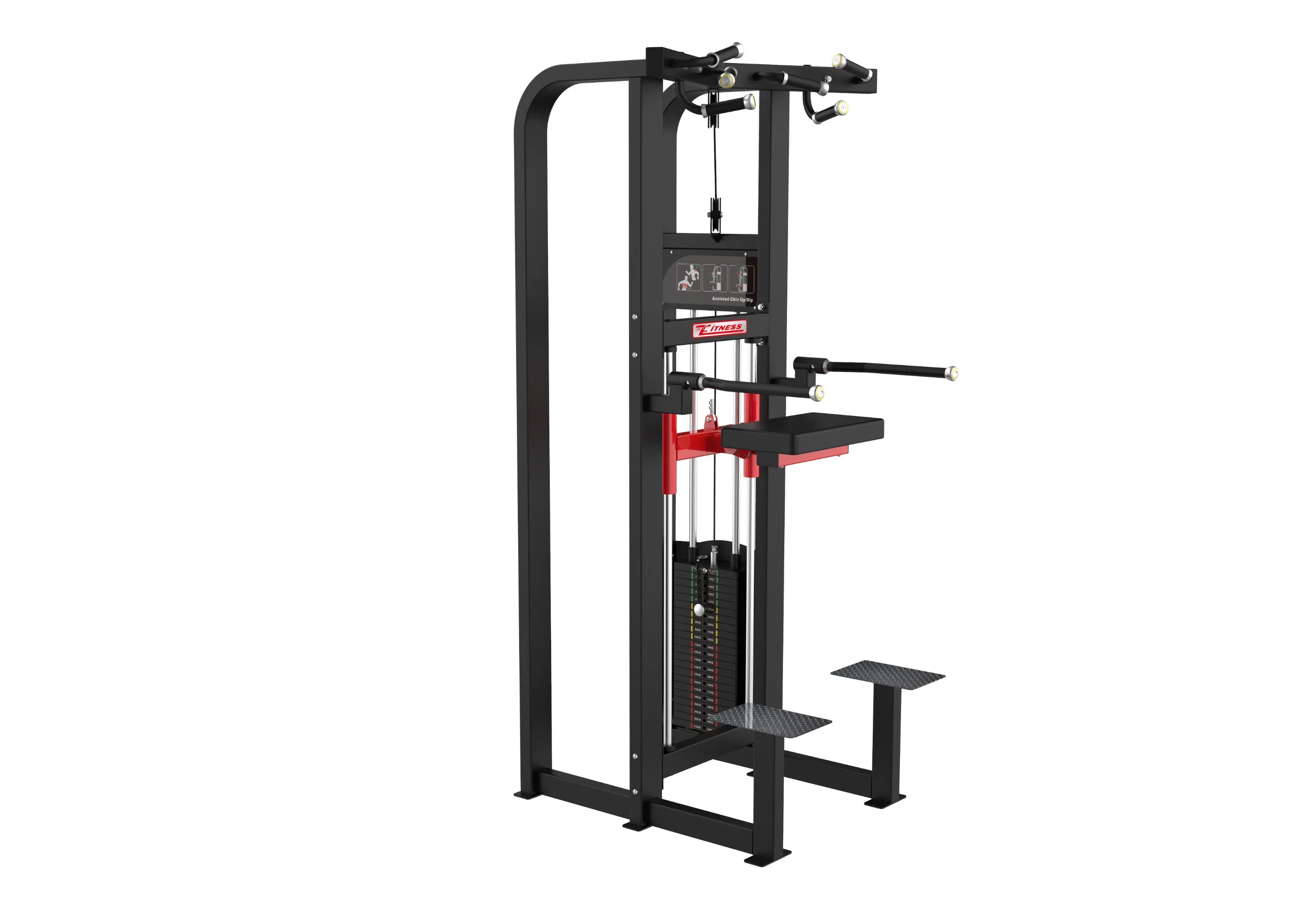 Sportmaschine Gym Machine Assisted Chin Up DIP Body Fit Sportausrüstung