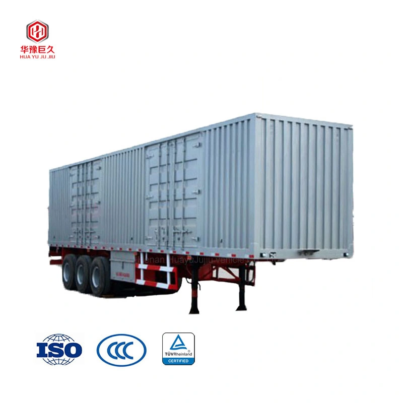 Best Selling in Southeast Asia Cheap 20/40/50t Dry Van Trailer /Box Enclosed Trailer /Truck for Sale From Chinese Manufacturer