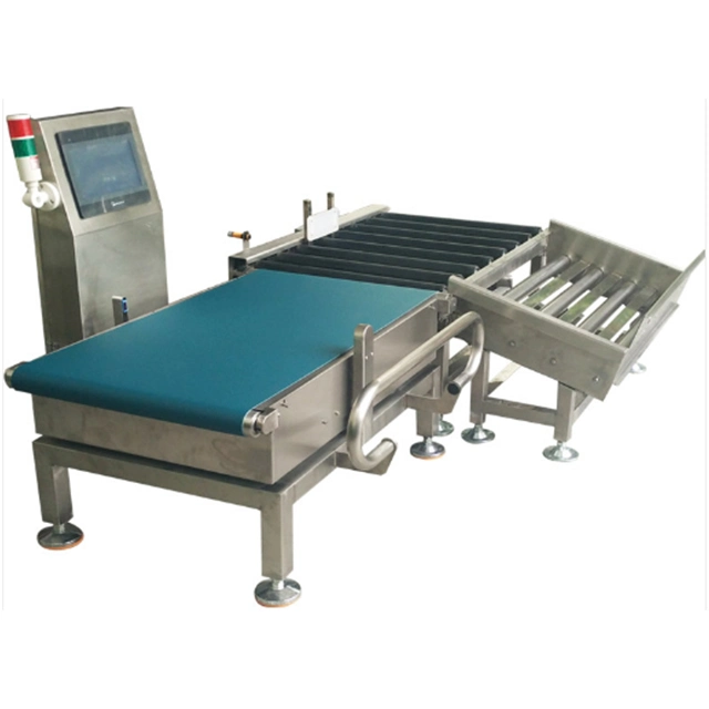 Juzheng Automactic 50kg Wide Range Digital Conveyor Belt Check Weigher System