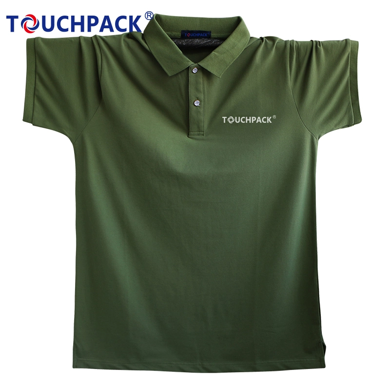 100% de algodão de alta qualidade Golf Polo Shirt Quick Dry