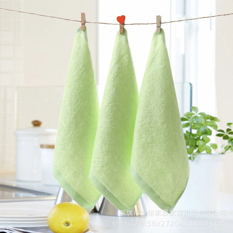 Ultra-Soft Absorbent 100% Organic Bamboo Fiber Terry Towel Baby Washcloths