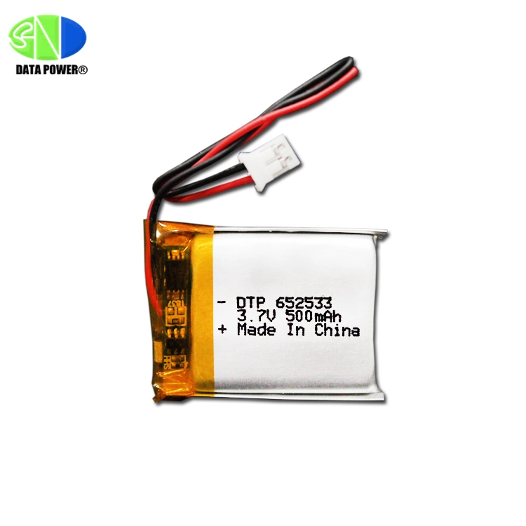 3.7V 500mAh Lithium Polymer Battery 1.85wh Lipo Battery Lithium Ion Battery for Quadcopter