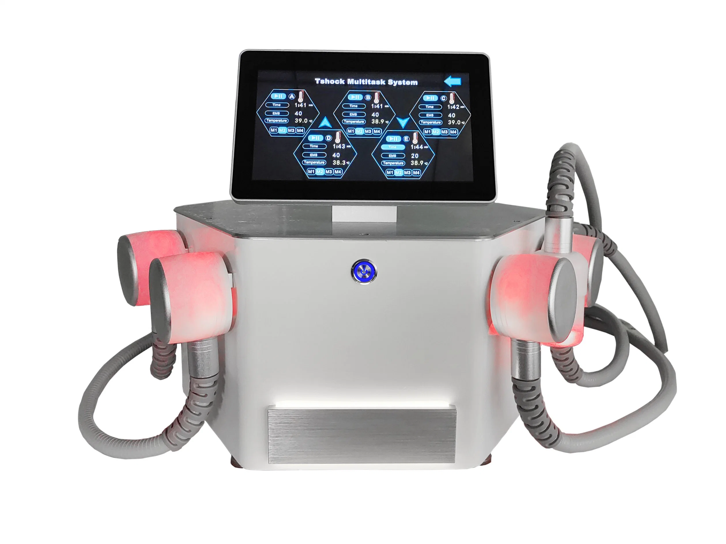 جهاز تصوير الجسم بنظام المعالجة بالصدمات 360 Cryo Skin Machine مع 5 مقابض