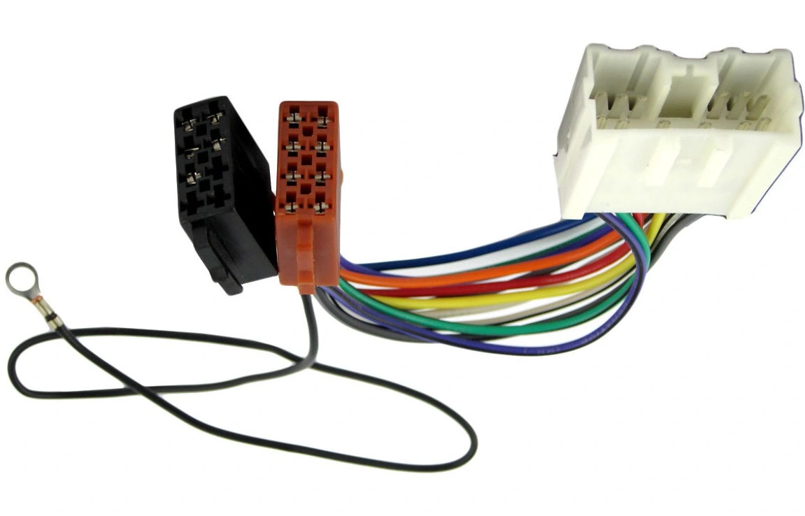 La norma ISO radio del coche los conectores de cable Plug-in Custom Cableado adaptador para talleres de automóviles