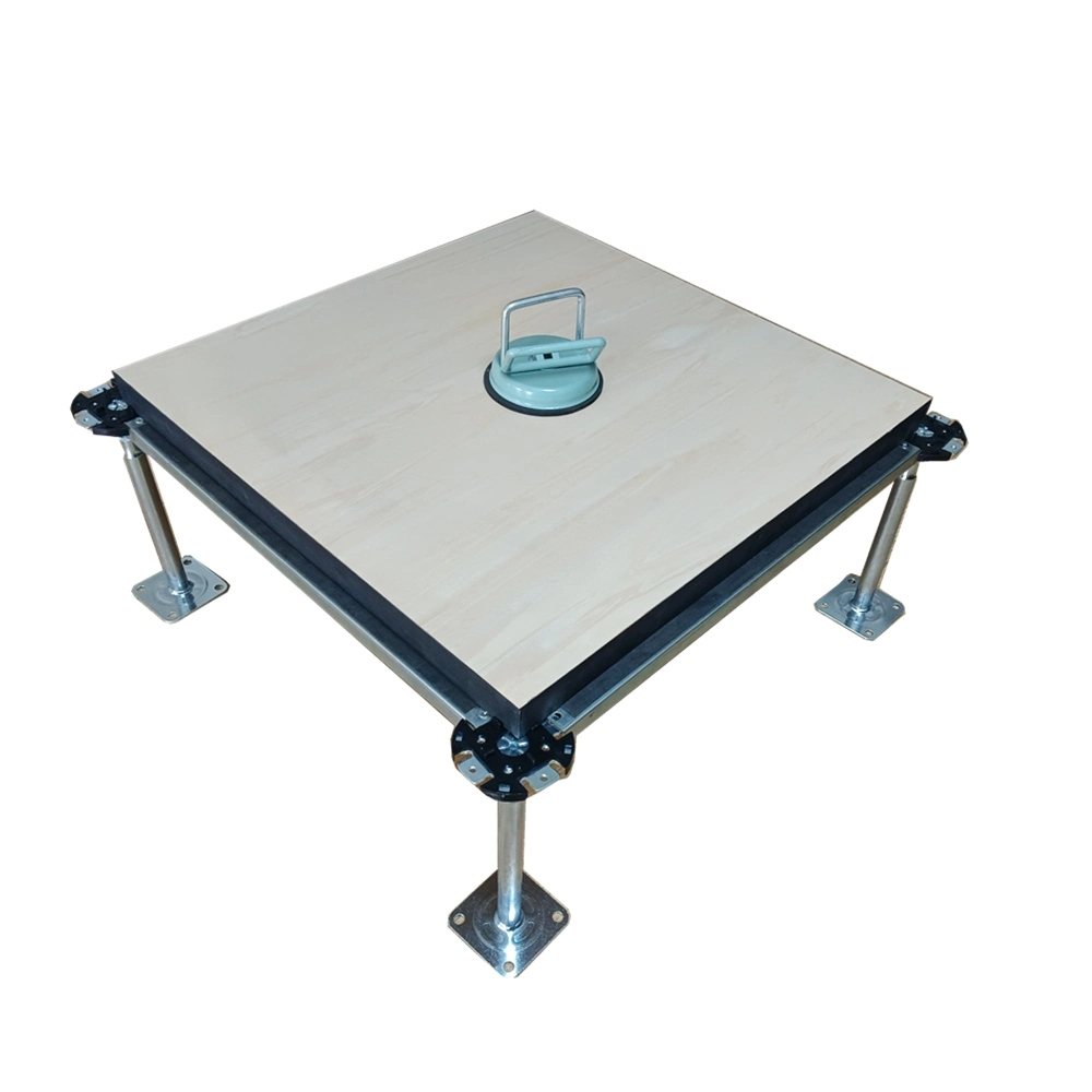 Waterproof Steel- Encased Woodcore Raised Access Wood Floor System Steel- Encased Woodcore Access Floor System