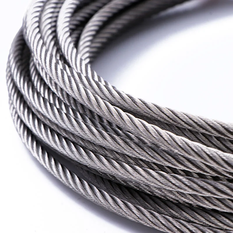 Hollow Core Steel Cable/Wire Rope/PC Strand 6mm Stainless Galvanized PC Steel Wire