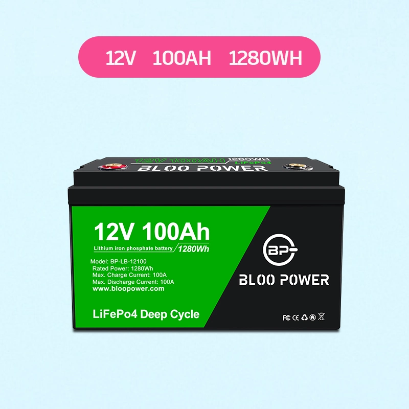 Manutenção Bloopower sistema de painéis solares grátis LiFePO4 para variador Bateria de lítio de reserva para a Estação de telecomunicações de pesca LED AGV de casa do motor