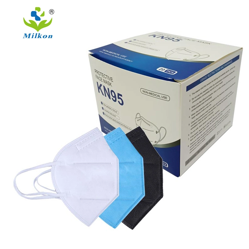 FFP2 KN95 Cone Face Masks Respirator with Earloops Disposable Adult Civil Earloop Manufacturer KN95 Cone Mask KN95 Face Masks