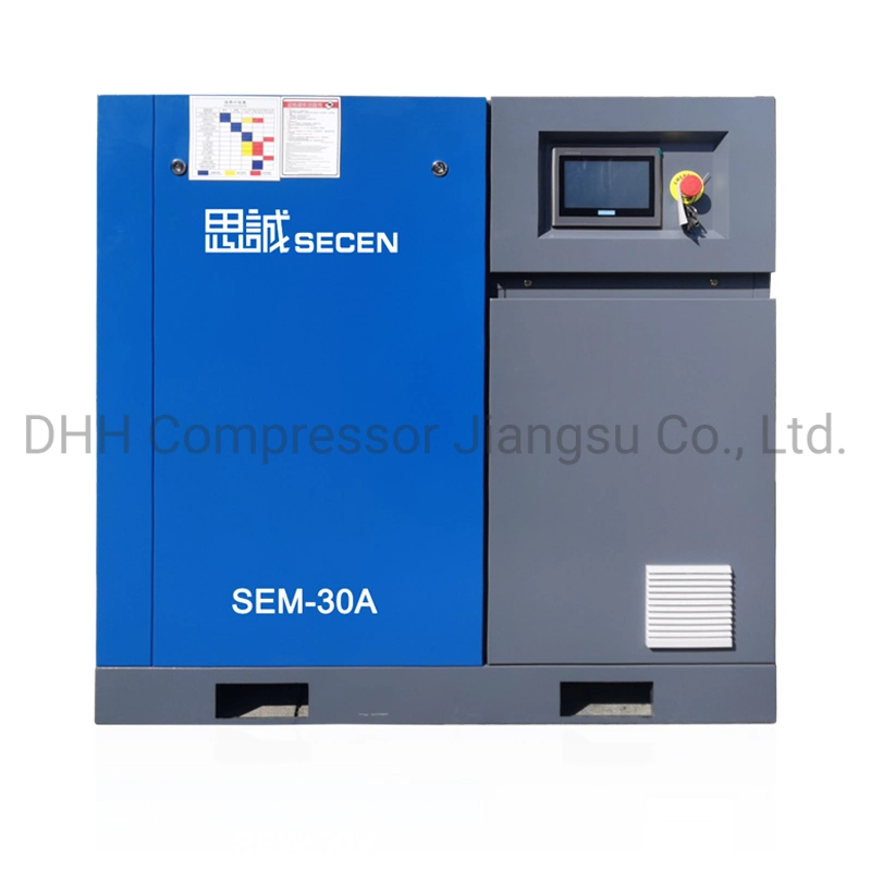 22kw HP 30pm VSD compresor de aire de tornillo rotativo para aplicaciones industriales