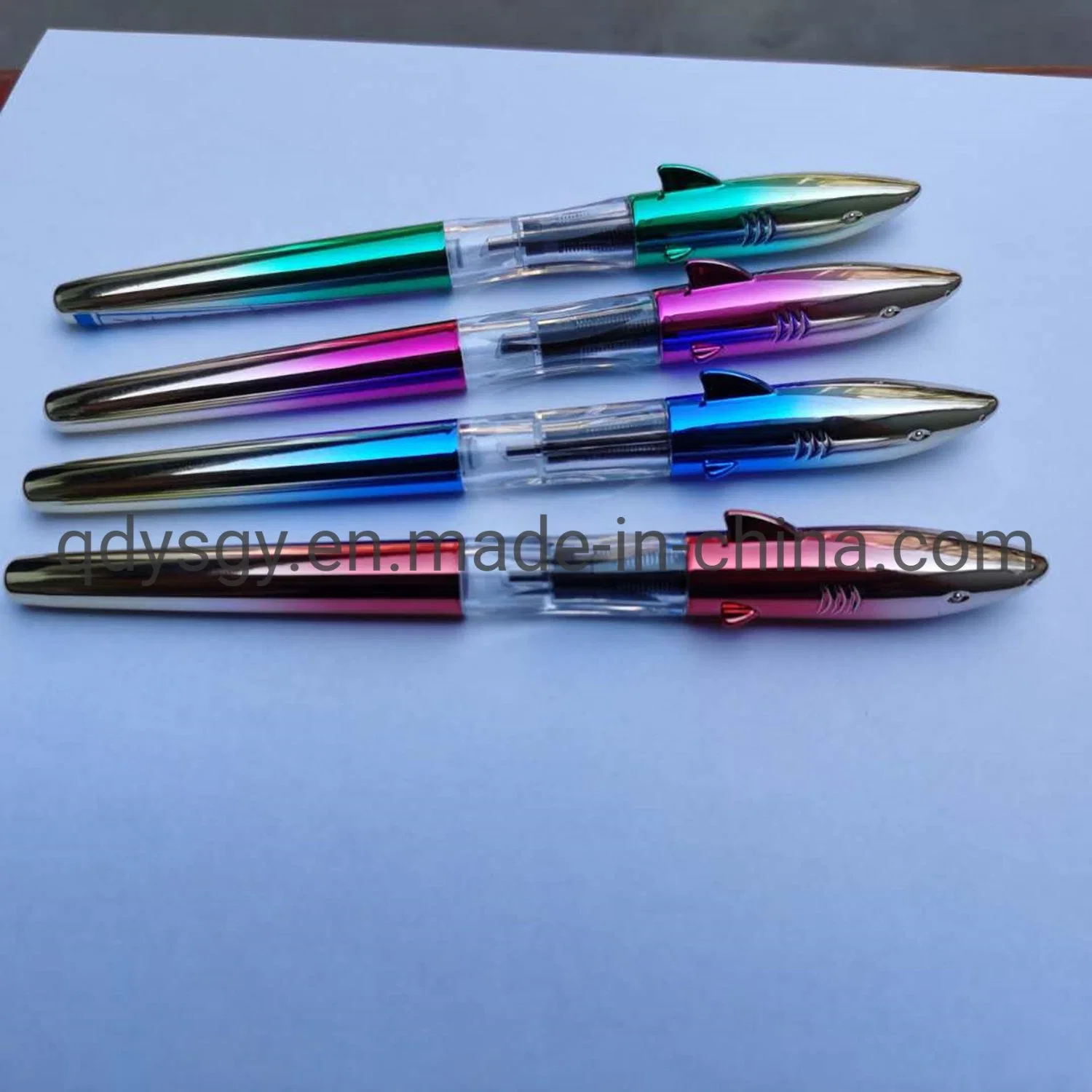 School Stationery Fountain Pen with UV Surface Treatment