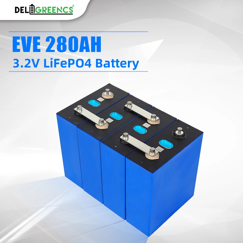 Deligreen Competitive Price with Stock Rept 280ah Lf280 LiFePO4 Grade a+ Motor Ebike Batteries for Solar and EV