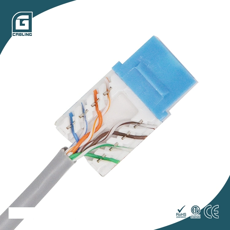 Gcabling RJ45 CAT6A Cat 6 Cat7 USB C Coax Panduit Устройство для быстрой смены навесного оборудования, без перфорации, сетевой разъем Keystone Jack