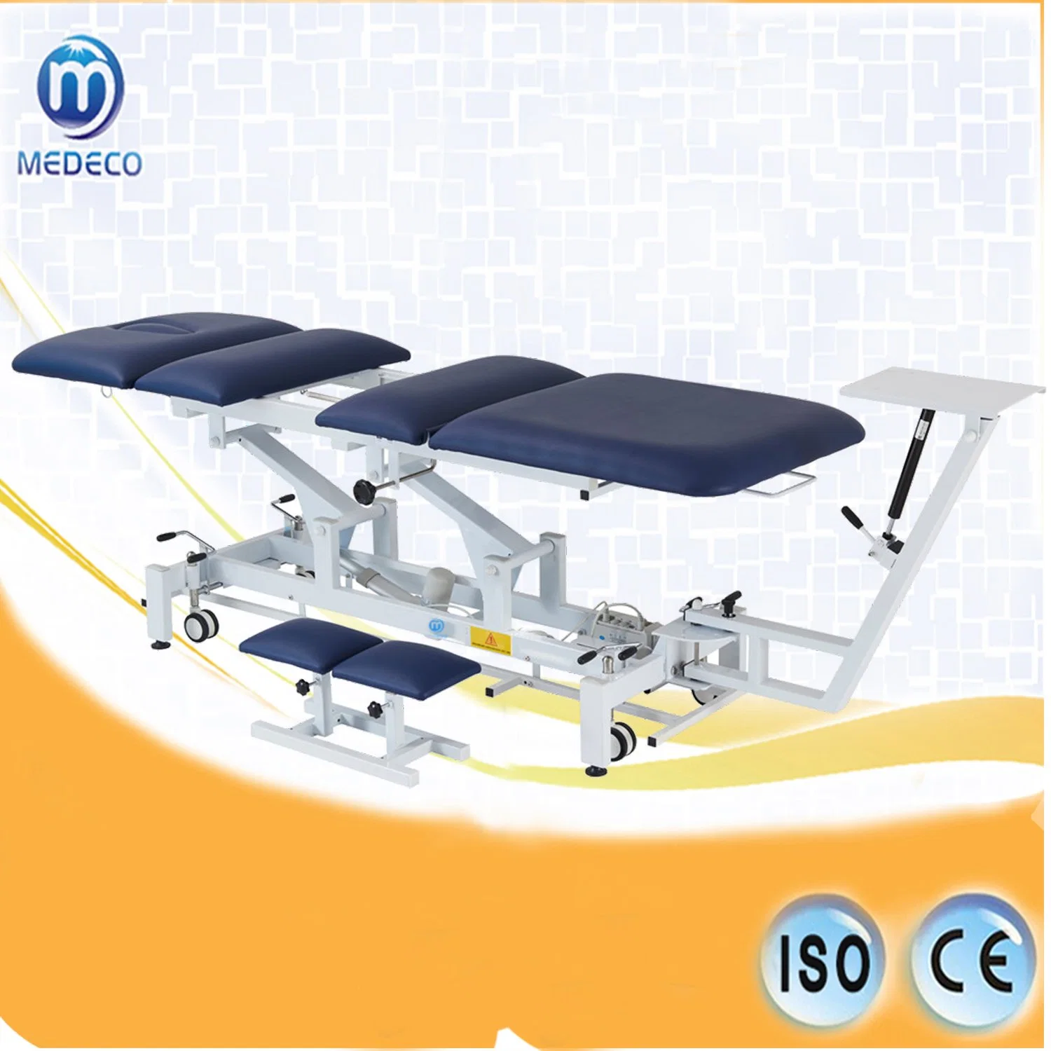 Deluxe 4 Section Hi Lo Electric Chiropractic Traction Massage Table Me-C101f