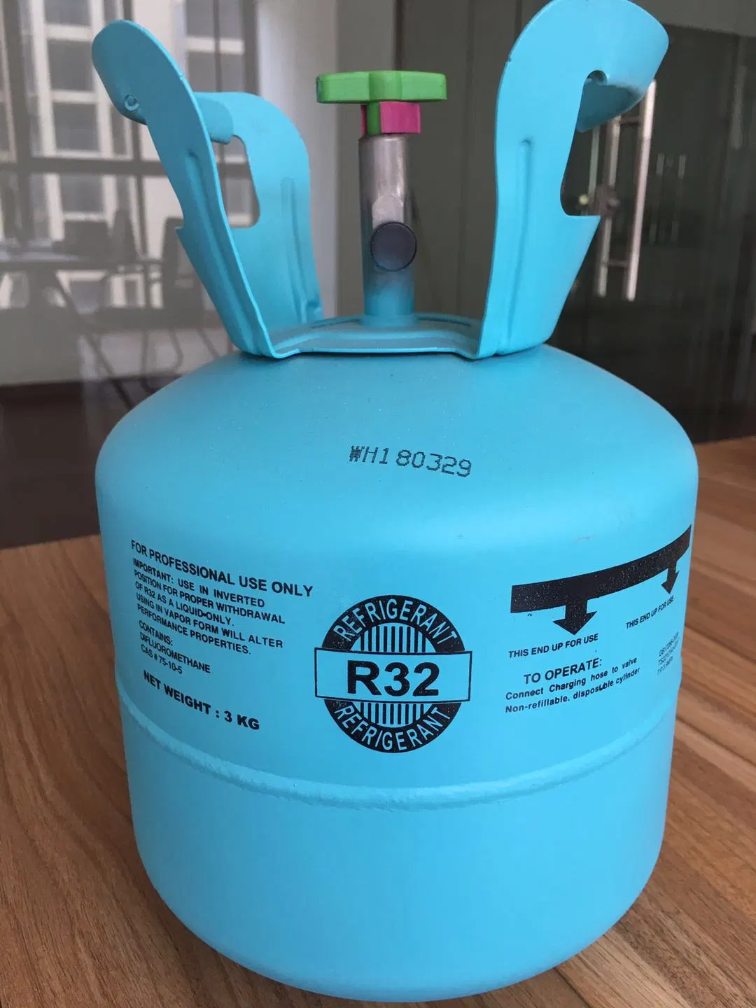 134A 30lb 13.6 Kgs Factory Supply Refrigerant Gas R134A Hot Sale