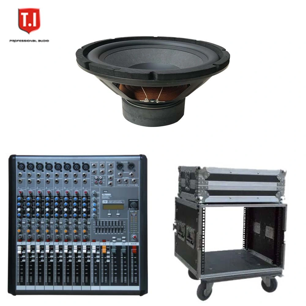 T. I PRO Audio Professional Audio PA Loudspeaker 6.5" Driver Speaker Box Column Full Range System