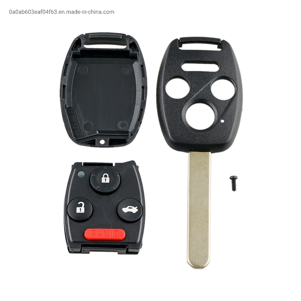 4  Buttons 313.8Mhz Fob Keyless Entry Car Remote Key For 2008-2012 Honda Accord 2-Door FCC ID: MLBHLIK-1T