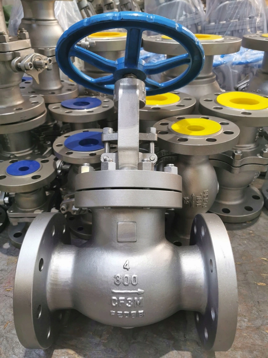 ANSI API Class 300 Class 600 3 Inch 4 Inch Pn16 Wcb/Stainless Steel/Cast Iron Globe Valve