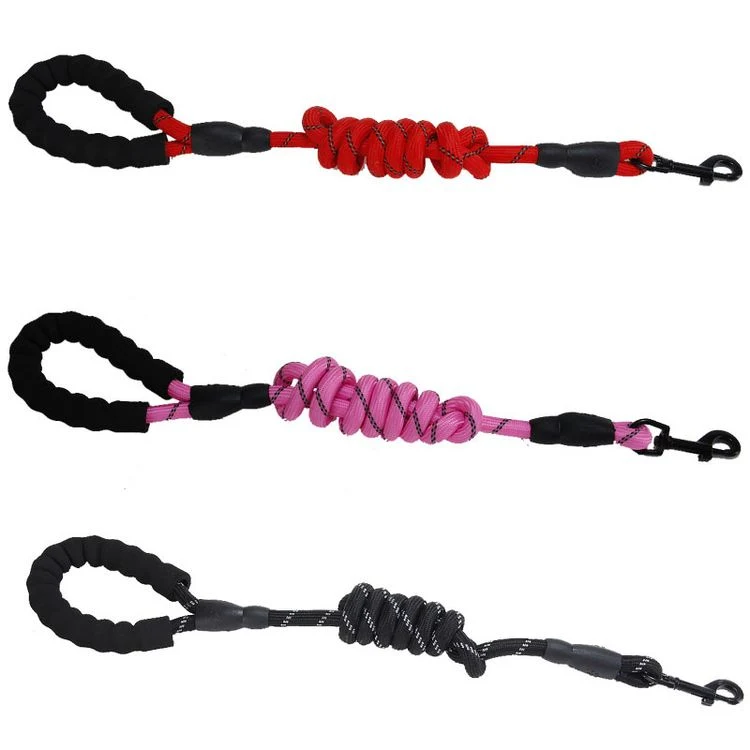 Amazon Hot Sell Pet Breeds Elastic Leah Rope con Elastic Leashes reflexivo Perro retráctil Gato Leash Perro plomo