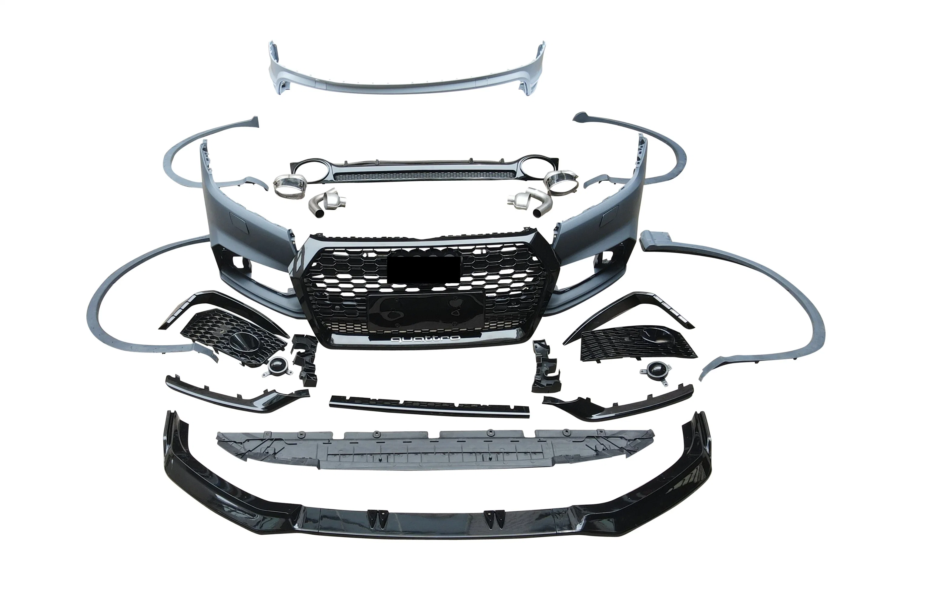 Good Quality Wholesale/Supplier Replacement Car Accessories Spare Body Kit Parts Chrom Front Grille for Audi Q5