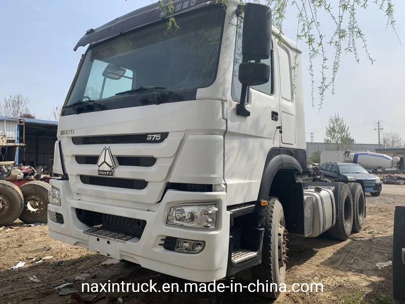 China Used Diesel Tractor Trailer Truck Head with Prices 10 Tyres 6X4