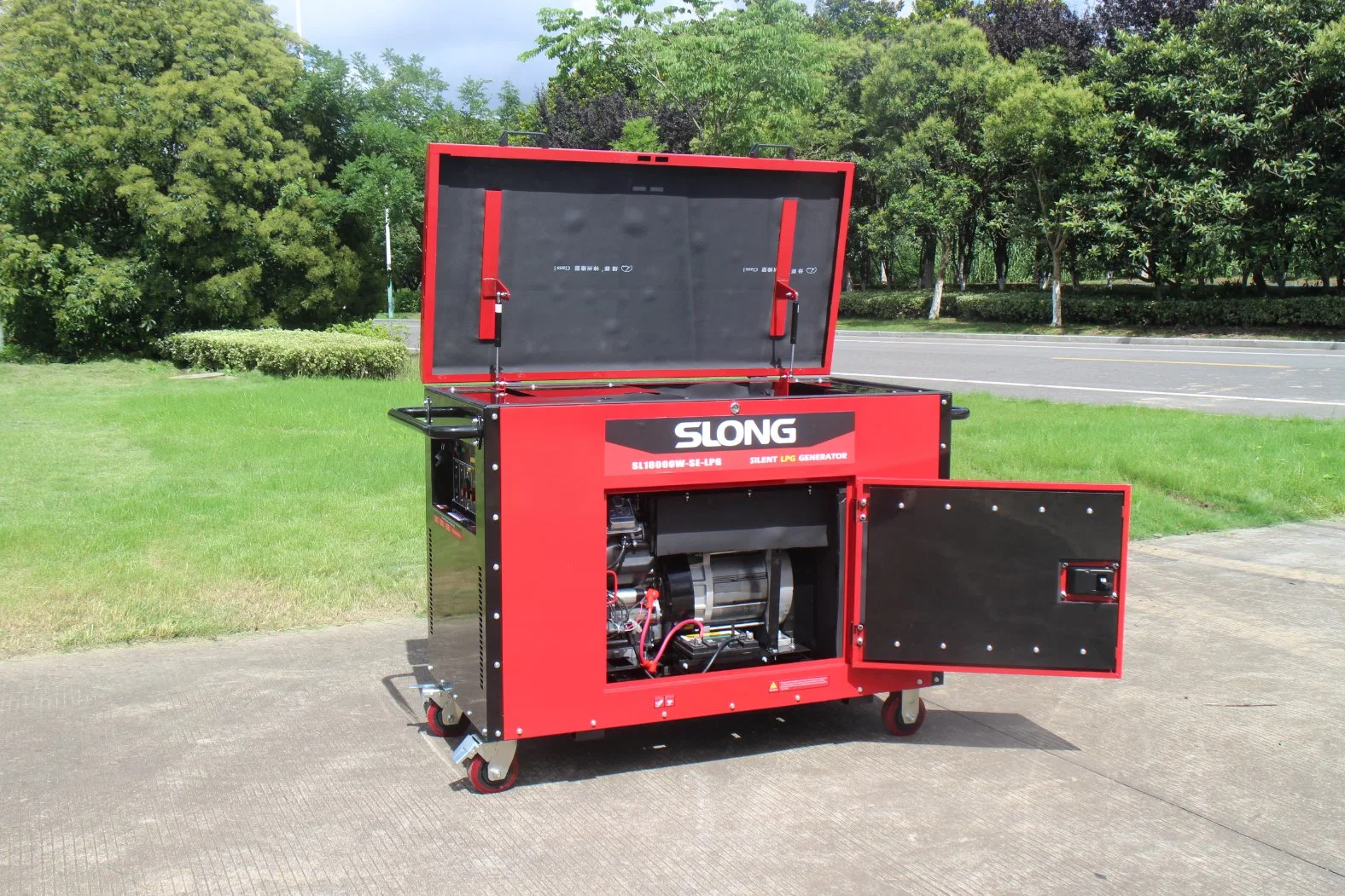 Slong 15kw 17kw Pure Silent LPG Generator Set Erdgas Generator