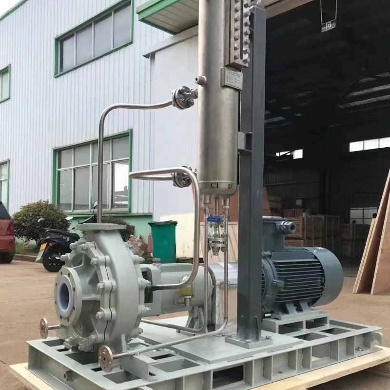 API 610 Horizontal Chemical Process Petroleum Industrial Ocean Pull-Back End-Suction Centrifugal Water Pump with External Cooling System in SS304/316