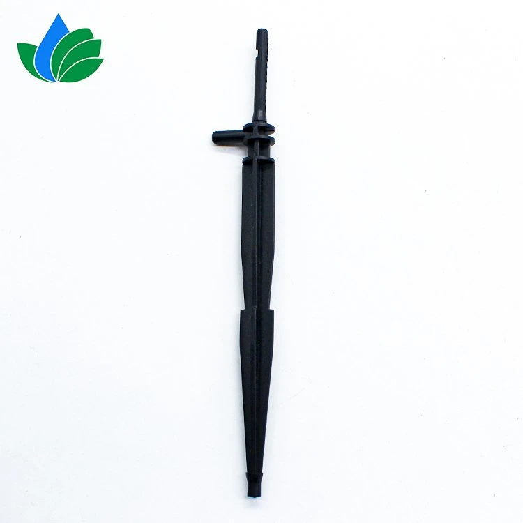 10cm flecha recta Dripper para invernadero de flores de riego Sistema de riego