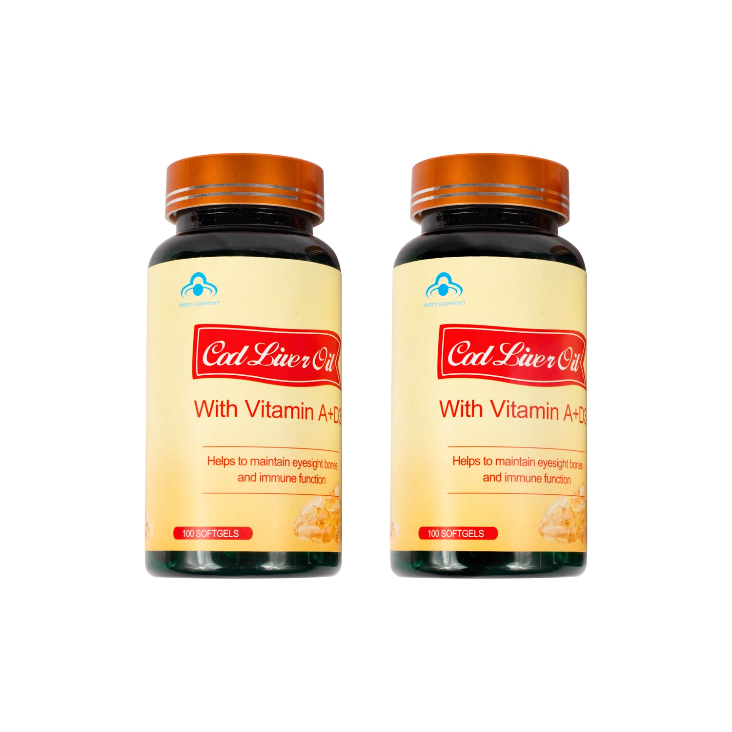 Product-High de soins de santé de la qualité de l'huile de foie de morue Capsule molle