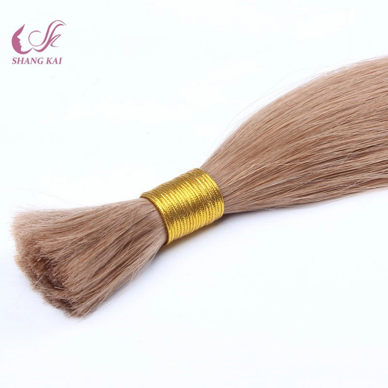 Wholesale/Supplier Bulk Hair Extensions 100% Silky Straight Unprocessed Virgin Indian Hair Bulk