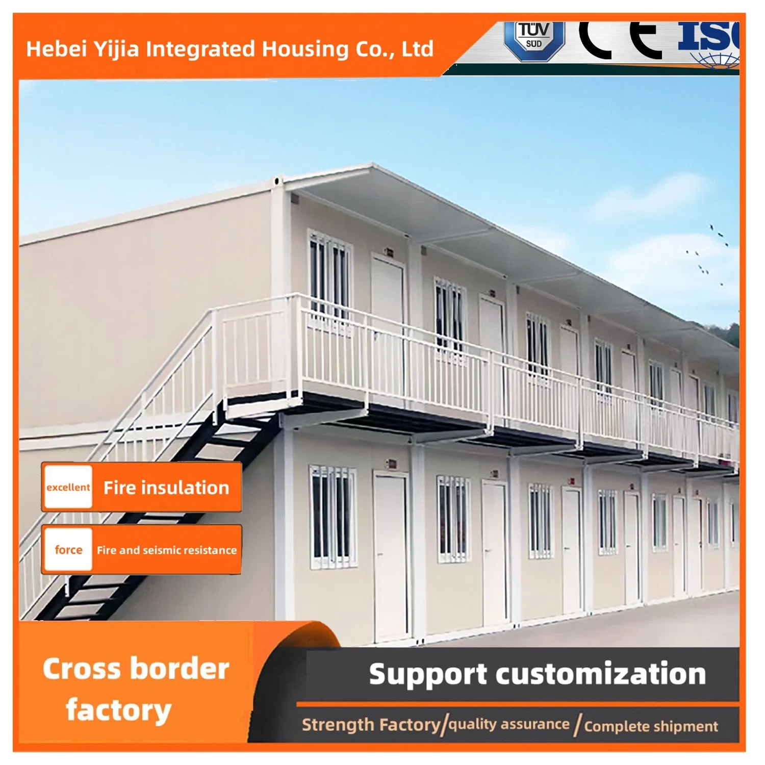 Container Office, Mobile Housing, Residential Demolition and Assembly Shelter, Hospital