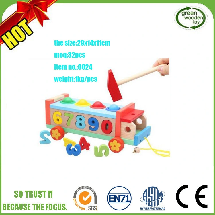 Wholesale/Supplier Funny Kids Baby Children Mini Wooden Toys Cars