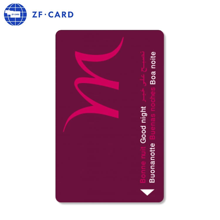 Personalizada de Fábrica 1K bits código EU Chip Sli Leitor de cartão IC Hotel Proximidade Card