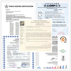 Vitamina E natural Anti-Oxidant Certificado Halal Alpha-Tocopheryl 1000-1360D-acetato de iu sobre aditivos alimentarios