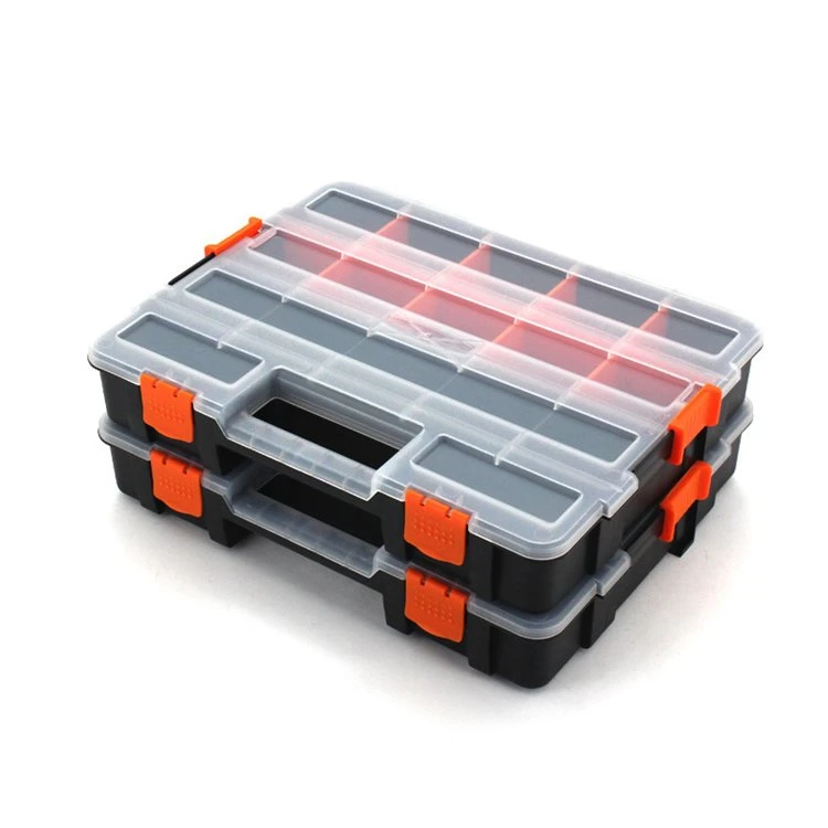 Storage Stackable Box Multi-Layer Plastic Tool Box Case