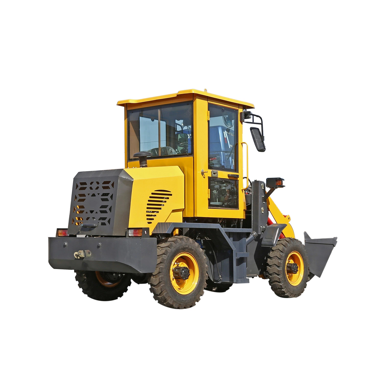 New Construction Equipment Mini Loader with Quick Hitch Wood Fork