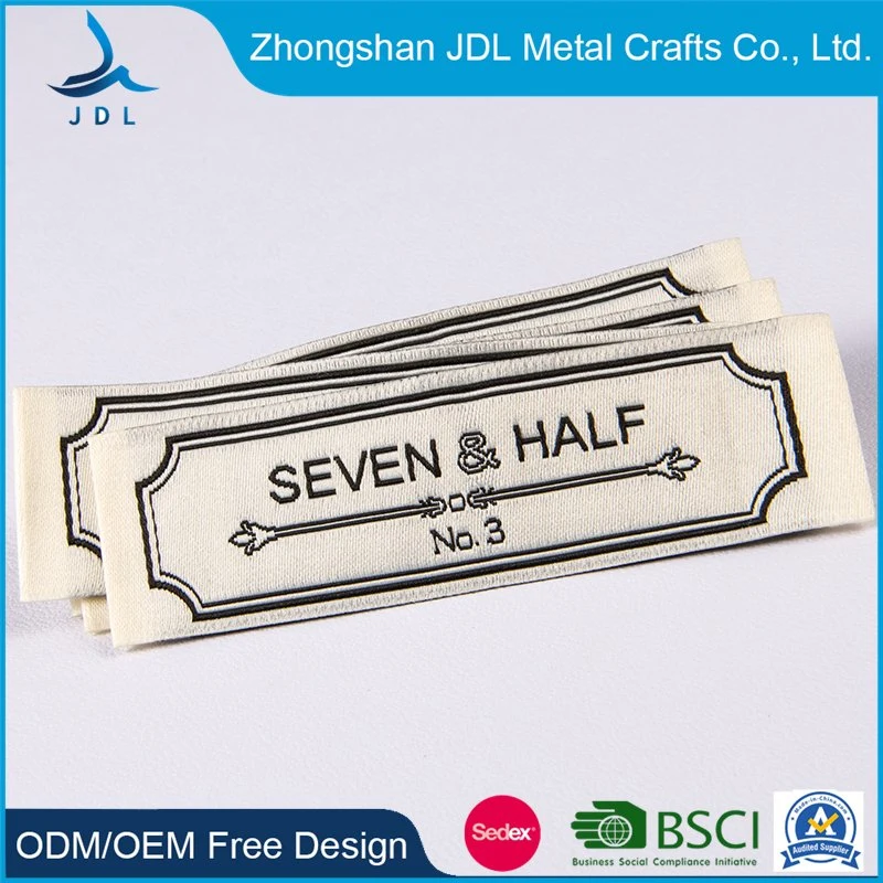 Bulk Cheap Simple Fashion Wholesale/Supplier Woven Crest for Jacket/Household Textile Articles