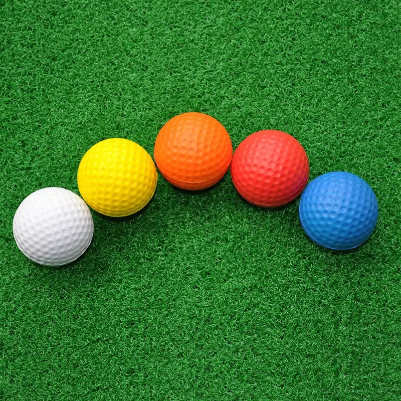 Pelota de poliuretano de golf espuma pelota de estrés para niños juguete